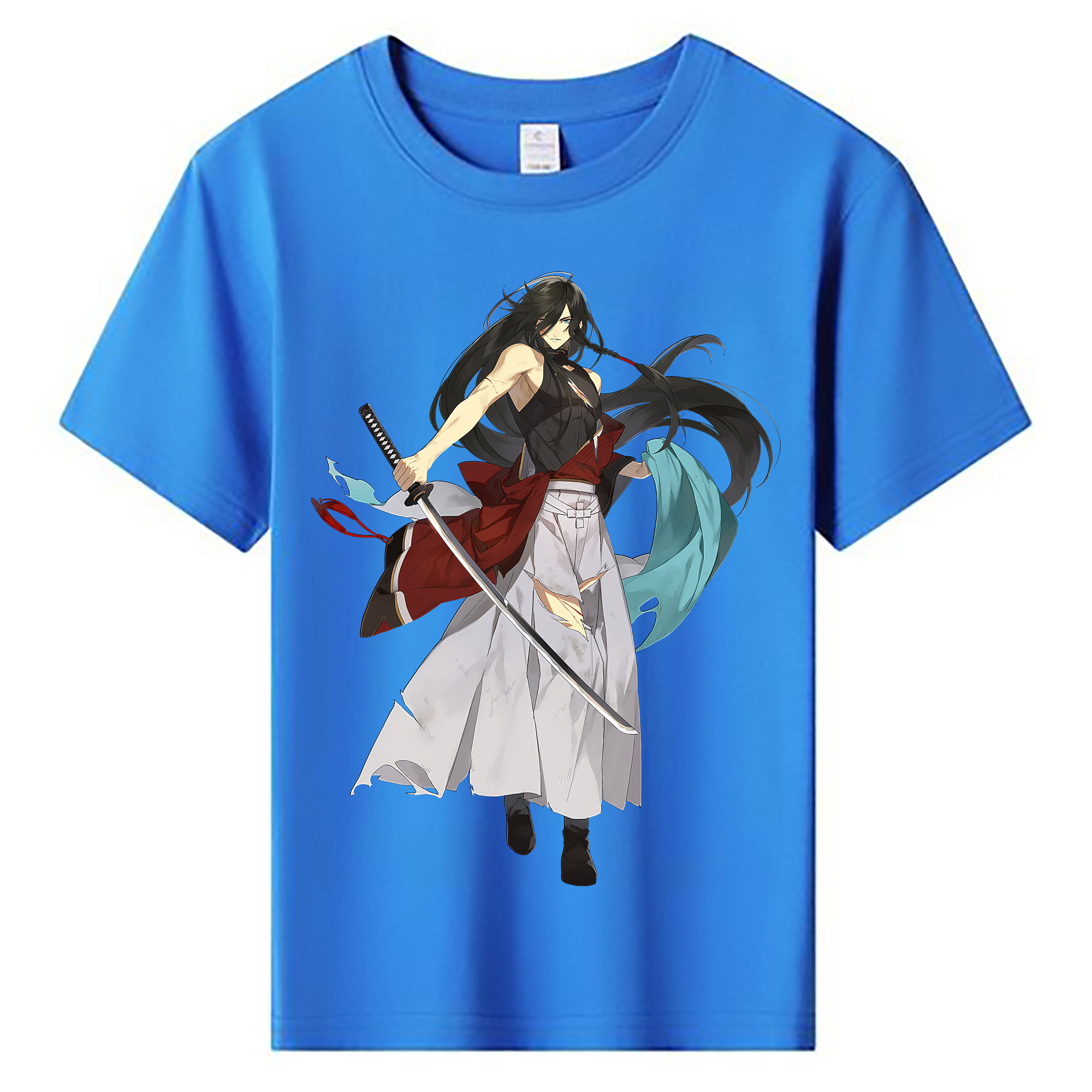 （画像用） 刀剣乱舞 Touken Ranbu 綿100％キッズTシャツ（フロントプリント）